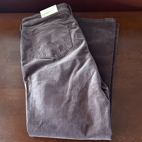 NYDJ Women’s Corduroy Pants in Deep Brown - Picture 4 of 4